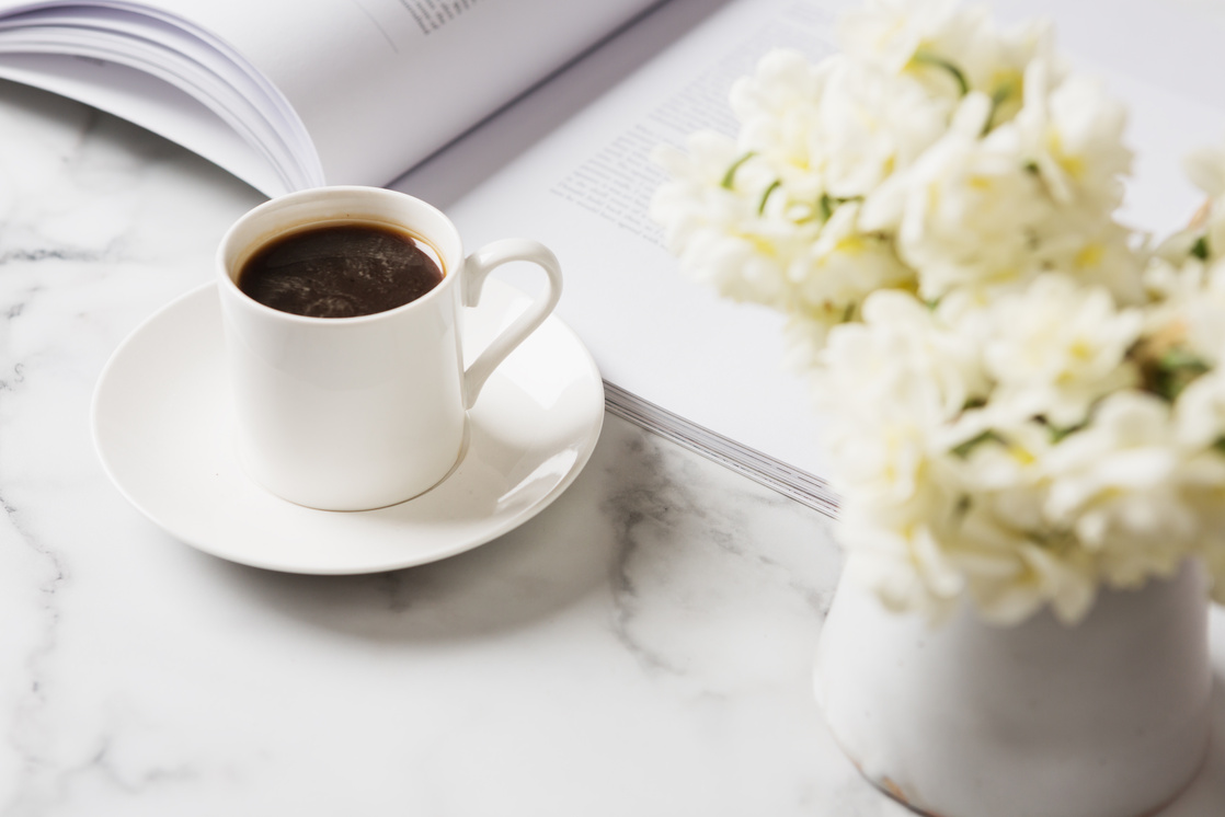 Coffee and Flowers